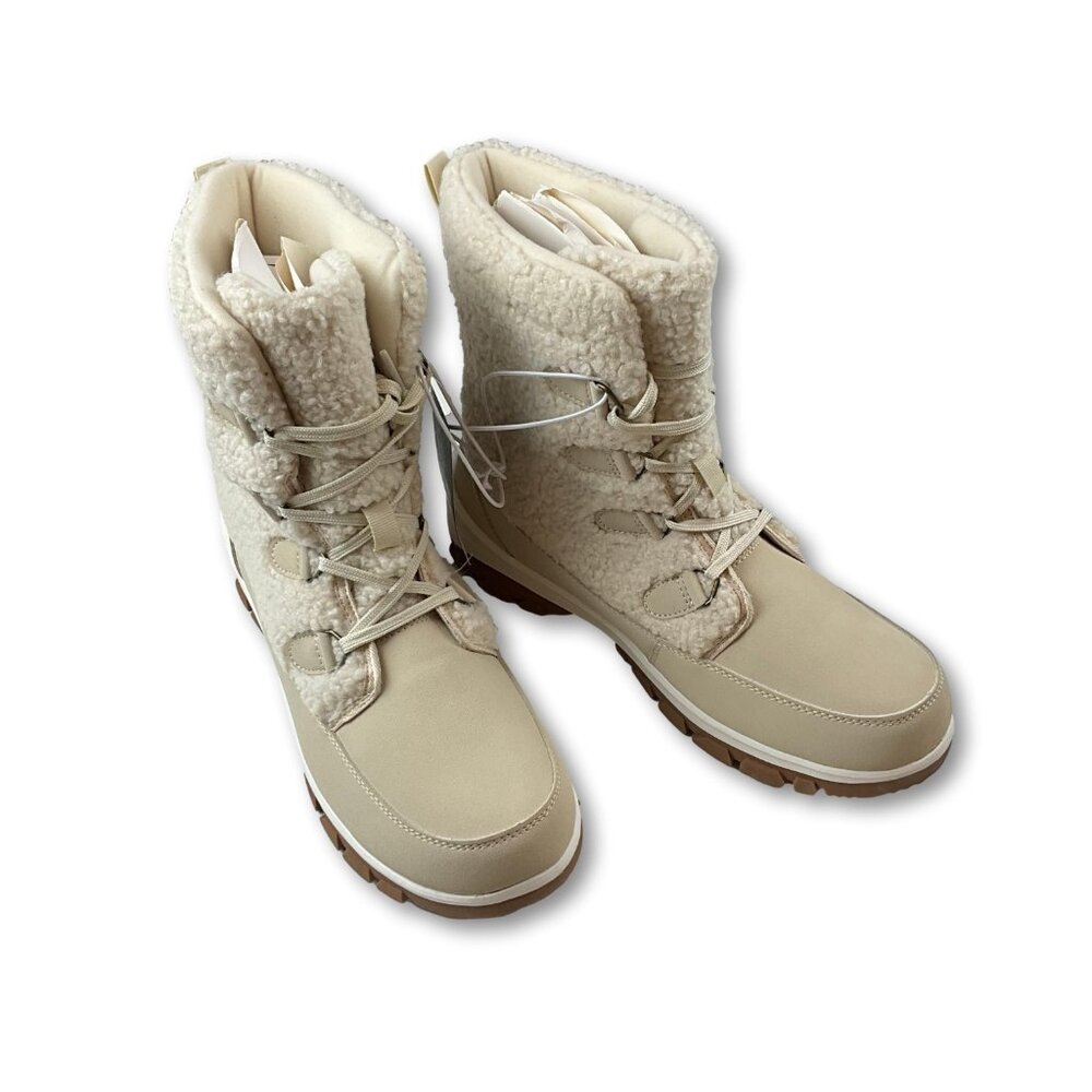 Women’s Universal Thread Sherpa Winter Boots Size 11 - Picture 2 of 4
